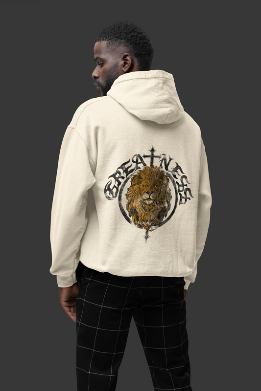 LION GREATNESS HOODIE (CREAM)