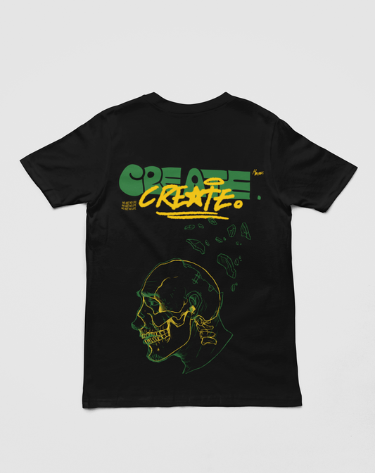 PREMIUM CREATE UNISEX T-SHIRT (BLACK)